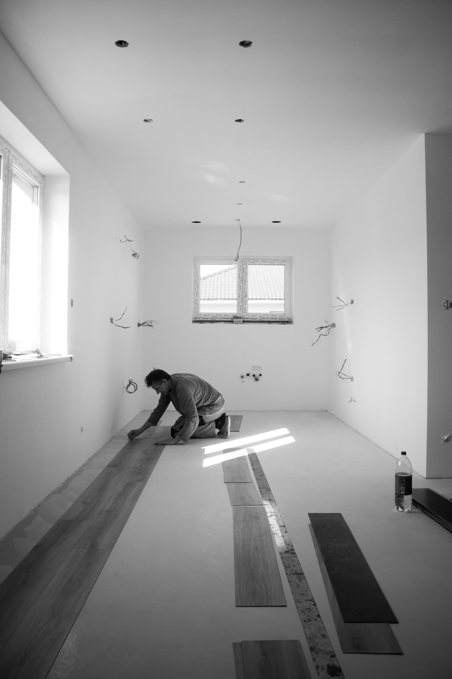 Flooring installation in Pickering